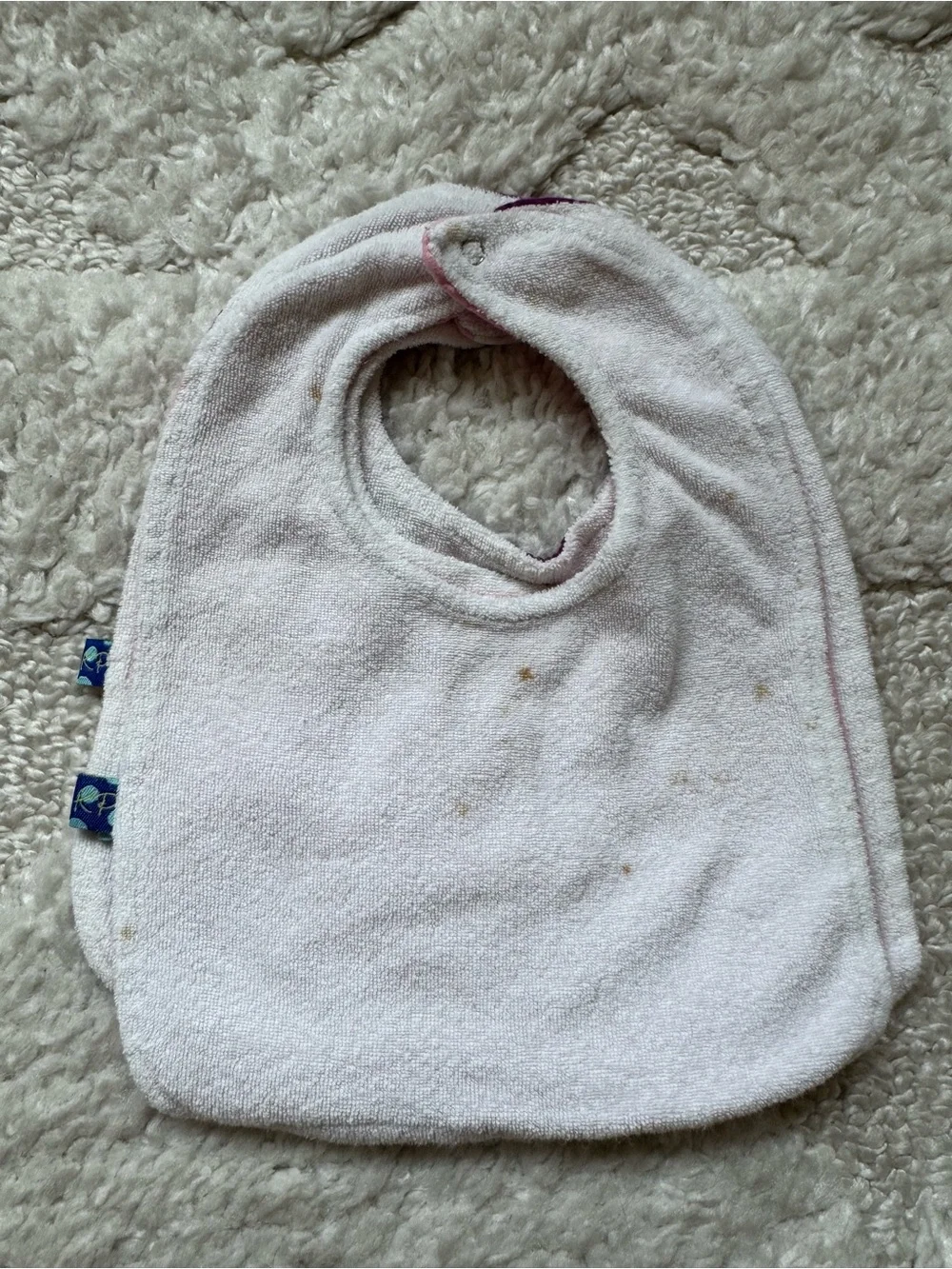 Kickee Pants Baby Bib Set - Pink, Pink Stripe & Purple Jellyfish